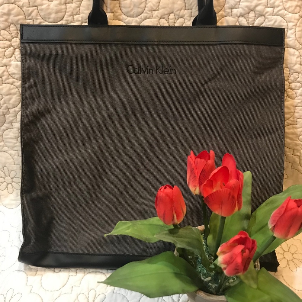 Calvin Klein Canvas Tote